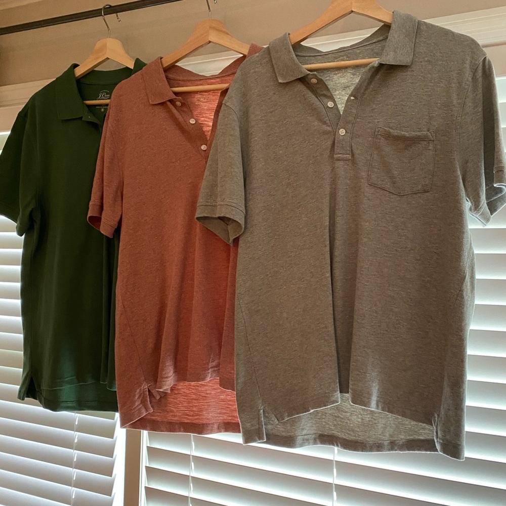 J. Crew men’s polo bundle